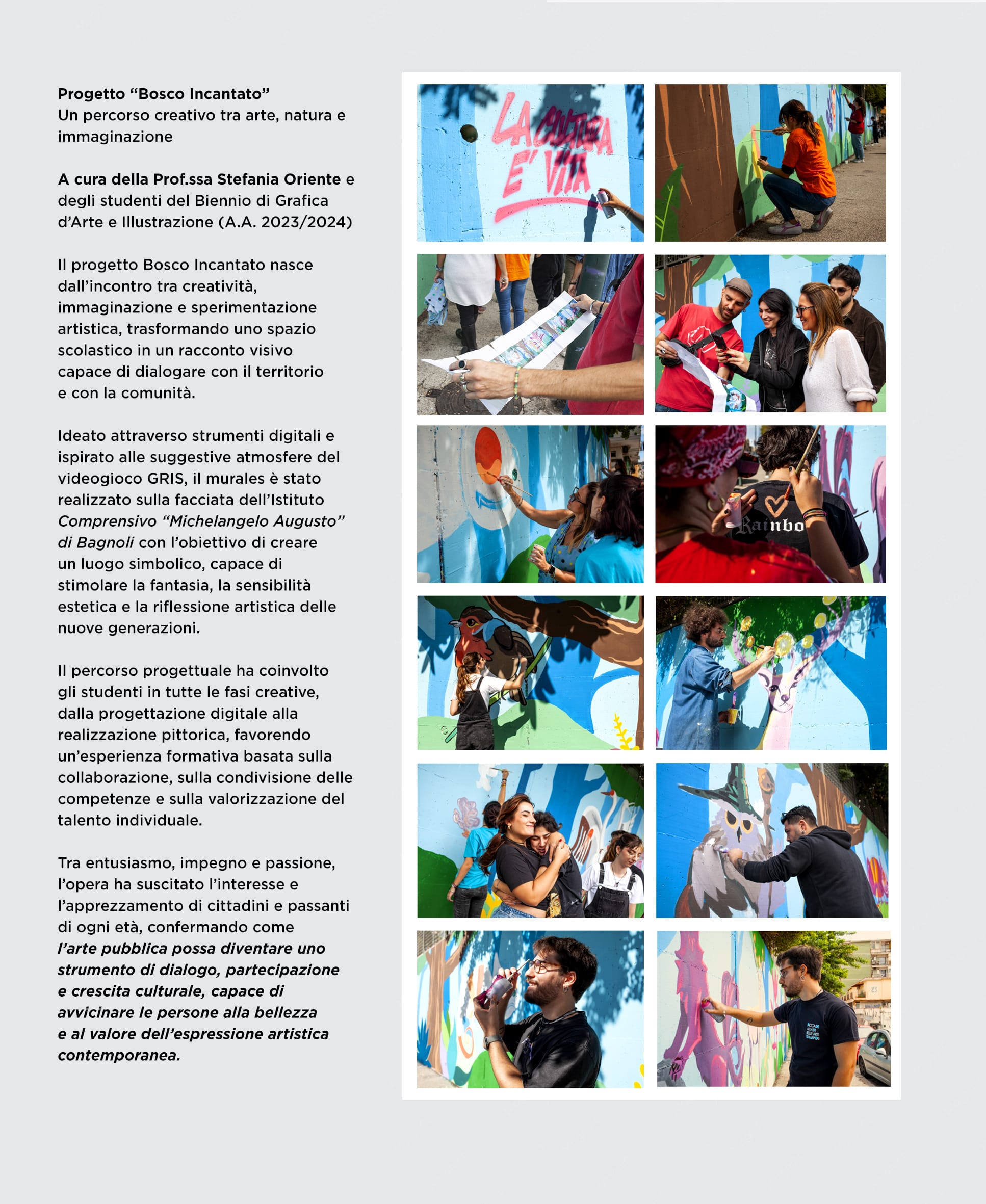 MURALES - IL BOSCO INCANTATO — immagine 1