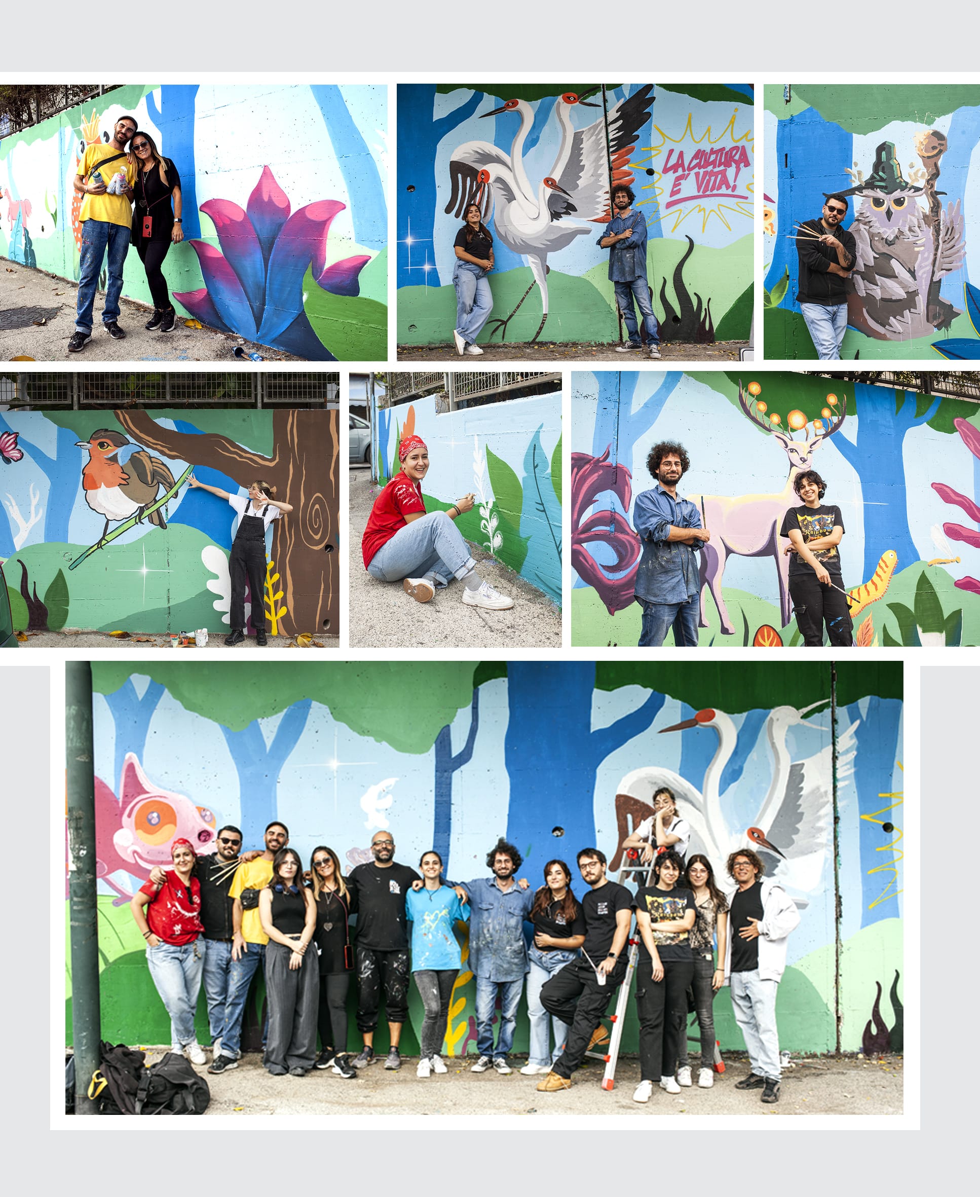 MURALES - IL BOSCO INCANTATO — immagine 2